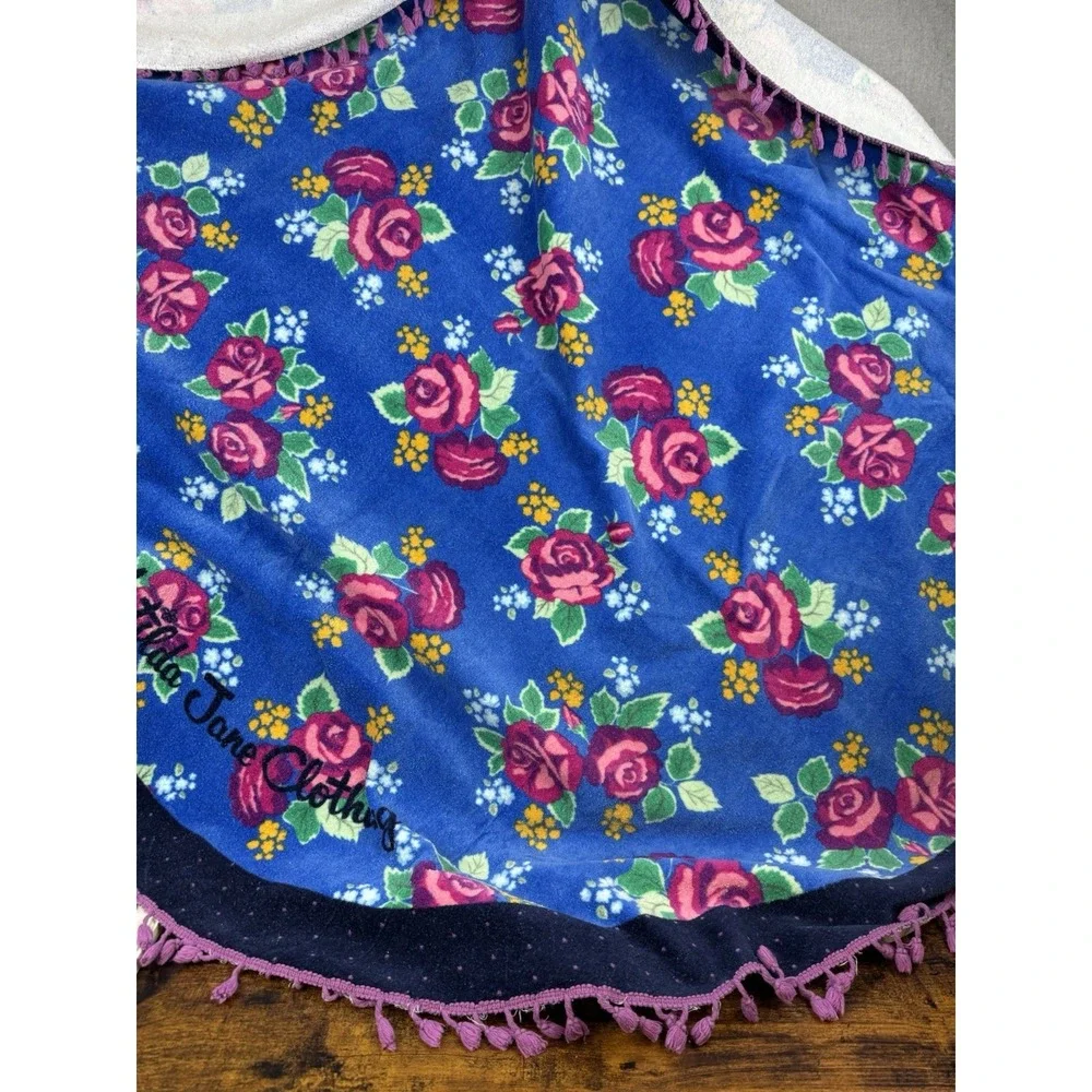 Matilda Jane‎ Daydream Sweet Sunshine Lg Round Towel Floral 100% Cotton One Size